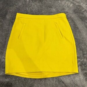 J. Crew wool mini skirt